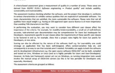 10 Software Assessment Templates Sample Templates
