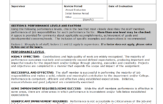 10 Useful Performance Evaluation Forms Examples Samples