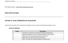 10 Useful Performance Evaluation Forms Examples Samples