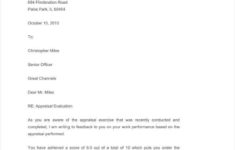 15 Appraisal Letter Formats Free PDF DOC Downloads