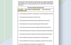 18 FREE Sample HR Appraisal Forms PDF DOC Free