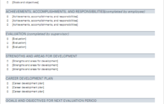 26 Employee Performance Review Templates Free Word Excel