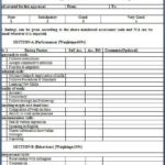 28 Employee Performance Appraisal Form Template In 2020