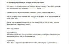 30 Appraisal Letters Free Sample Example Format Free