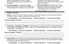 30 Day Performance Review Template Elegant Employee Review