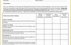 360 Degree Performance Appraisal Template Free Of 360