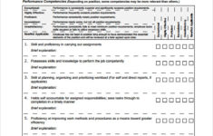 8 Performance Evaluation Samples Templates Examples