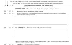 9 Employee Evaluation Form Examples PDF Examples