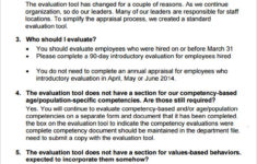 9 Employee Evaluation Templates Sample Templates