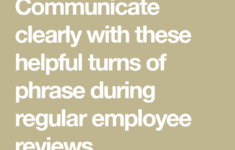 9 Smart Phrases To Use In Employee Evaluations