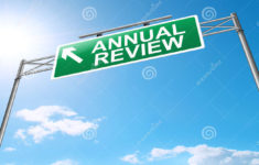Annual Review Concept Stock Illustration Illustration Of