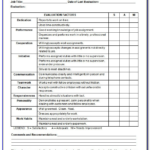 Blank Evaluation Form Template 5 TEMPLATES EXAMPLE