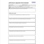 Employee Appraisal Form Template Word Tenomy