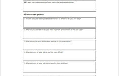 Employee Appraisal Form Template Word Tenomy