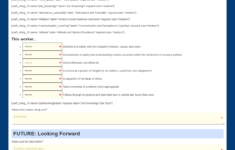 Employee Evaluation Form Annual Review Form Free