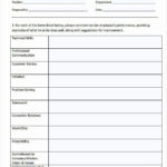 Employee Evaluation Form Template Luxury Employee