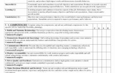 Employee Evaluation Form Template Word Beautiful Employee