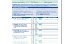 Employee Performance Appraisal To Document Employee