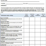 Employee Review Form And How You Get To Use It For Yours