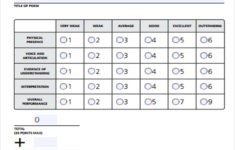 Evaluation Sheet Templates 9 Free Word PDF Format