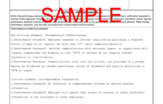 Form 0750 Sample Performance Appraisal Program Printable