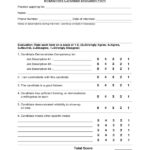 FREE 10 Candidate Evaluation Form Samples In PDF MS