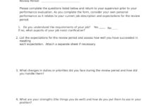 FREE 10 Employee Self Reviews Forms In PDF MS Word