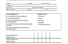 FREE 10 Employer Evaluation Forms In PDF Excel MS Word