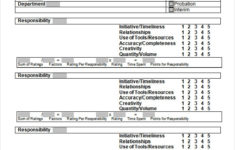 FREE 10 Job Performance Evaluation Templates In PDF