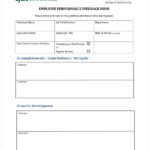 FREE 10 Sample Employee Feedback Forms In PDF Excel