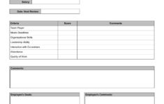 FREE 10 Work Review Forms In PDF MS Word