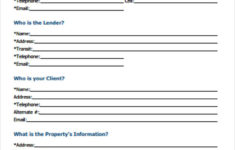 FREE 11 Sample Appraisal Order Forms In MS Word PDF