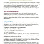 FREE 11 Sample Evaluation Reports In Google Docs MS