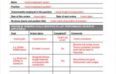 FREE 11 Sample Performance Appraisal Forms In PDF MS