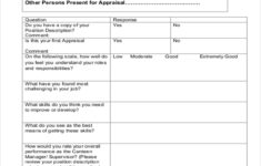 FREE 11 Sample Staff Appraisal Forms In PDF Excel MS Word