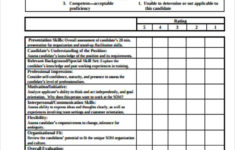 FREE 12 Evaluation Form Samples In MS Word PDF