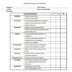 FREE 12 Sample Performance Evaluation Forms In PDF Word
