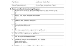 FREE 12 Sample Self Appraisal Forms In PDF MS Word Excel