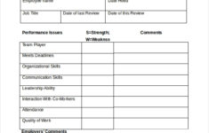 FREE 13 Sample Performance Appraisal Forms In PDF MS