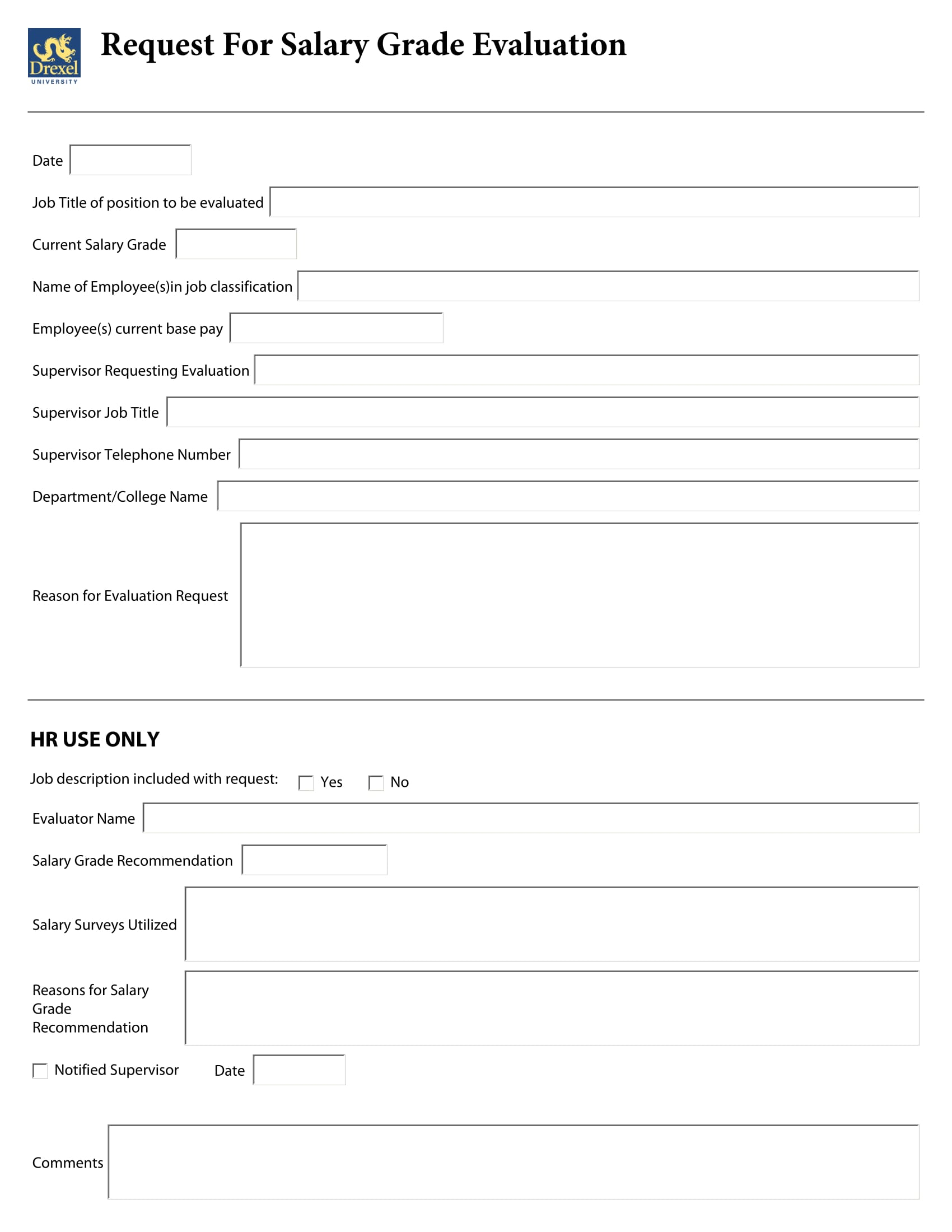 FREE 15 Salary Review Forms In PDF MS Word Excel