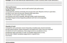 FREE 16 Employee Evaluation Forms In PDF