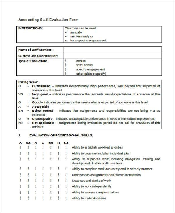 FREE 17 Sample Printable Accounting Forms In PDF MS