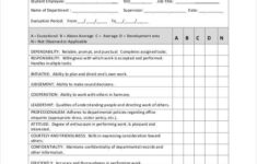 FREE 19 Employee Evaluation Form Samples Templates In