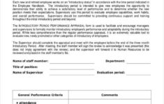 FREE 22 Employee Evaluation Form Examples Samples In