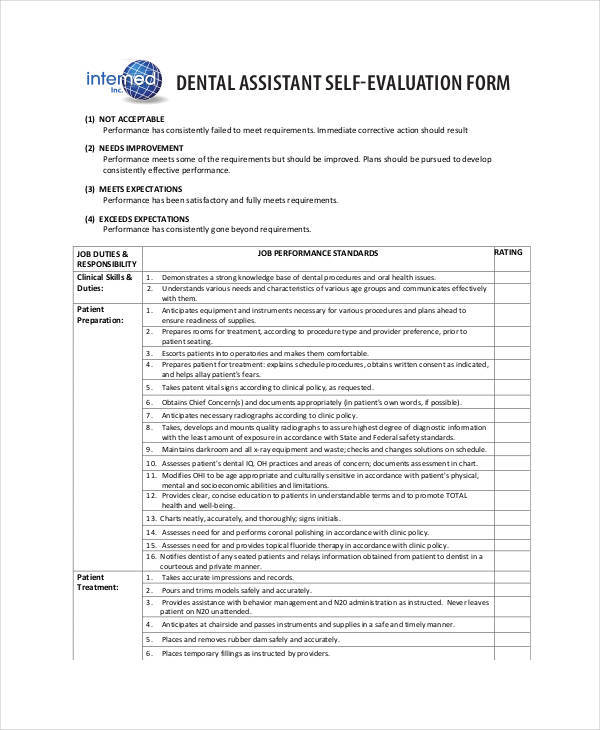 FREE 22 Employee Evaluation Form Examples Samples In 
