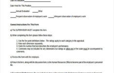 FREE 23 Performance Appraisal Form Samples In PDF