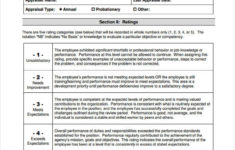 FREE 23 Performance Appraisal Form Samples In PDF