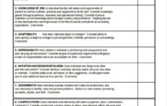 FREE 23 Sample Appraisal Forms In MS Word