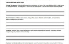 FREE 23 Sample Self Evaluation Forms In PDF MS Word Excel