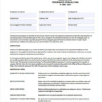 FREE 23 Staff Appraisal Forms In PDF MS Word Excel